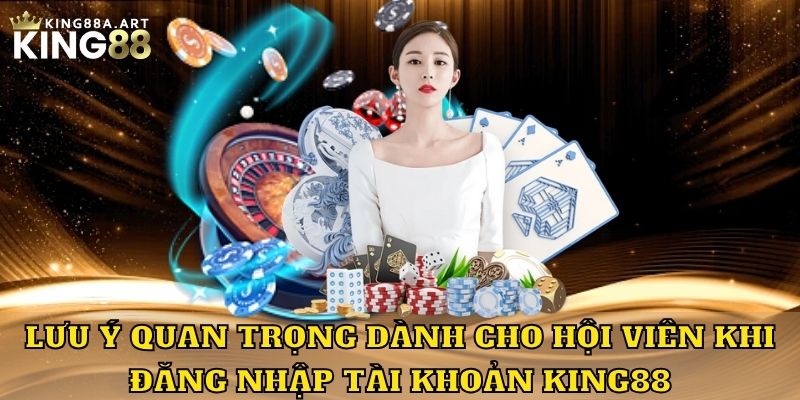 Lưu ý quan trọng dành cho hội viên khi đăng nhập King88